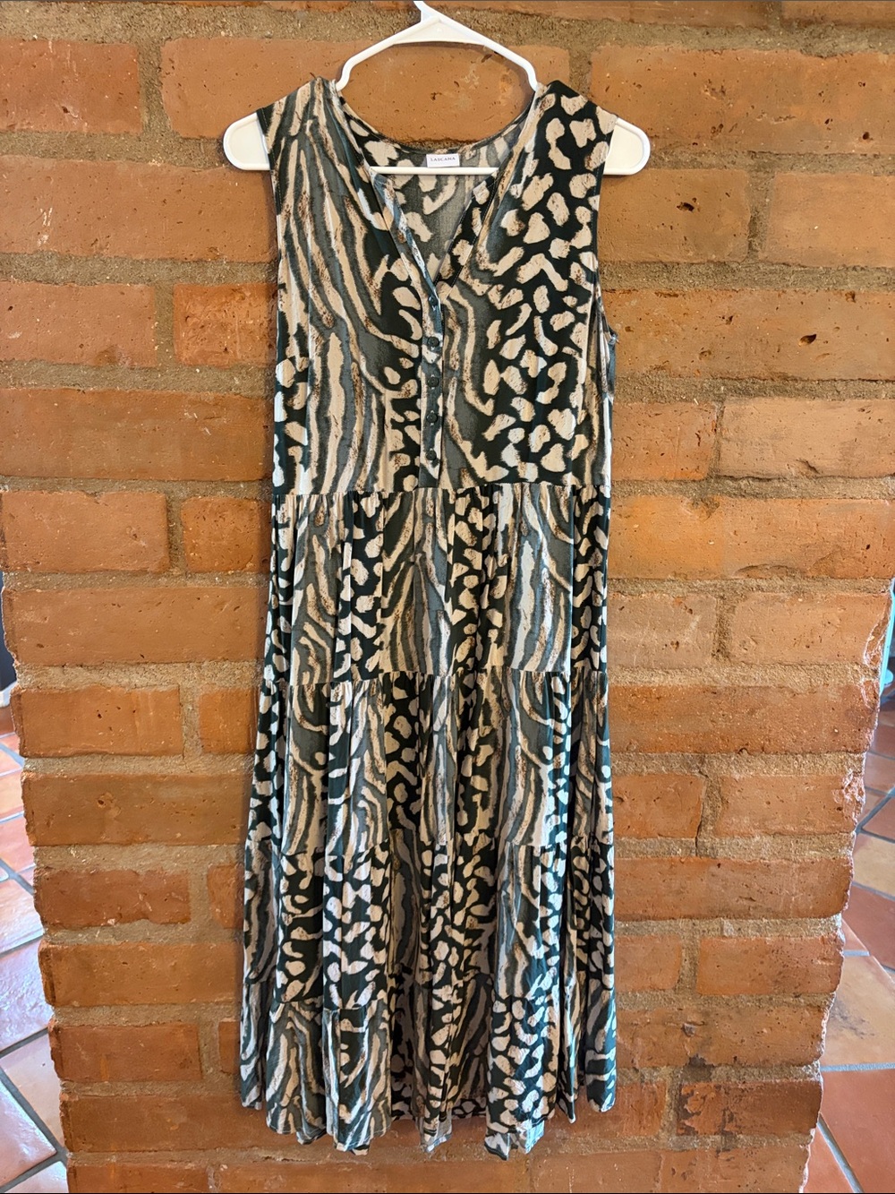Lascana animal print maxi